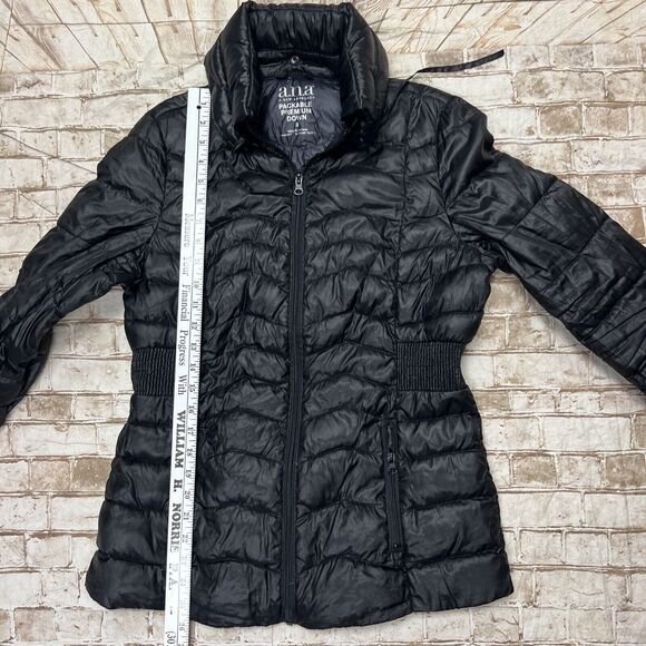 a.n.a Coat Small A New Approach Packable Premium Down Women's Coat Black S - Picture 5 of 7